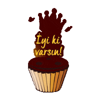 happy chocolate Sticker by MutlulukDeninceAkla