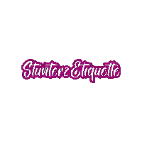 Pink Stunt Sticker by StunterzEtiquette