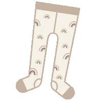 Socks Toddlers Sticker by Adison Culver