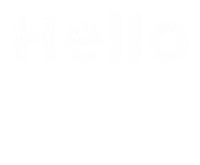Halloween Hello Sticker