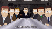 business table GIF by South Park 