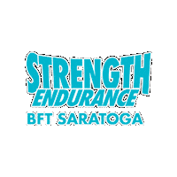 Bft Strength Endurance Sticker by BFT Saratoga