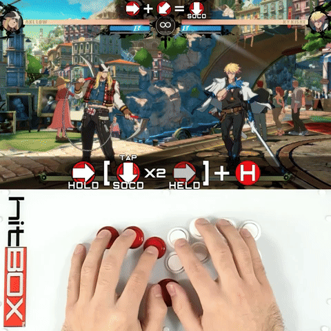 HB - GGST - Axl Low - Sickle Storm - SOCD QCFx2