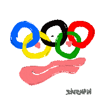 Animation Olympics Sticker by shremps