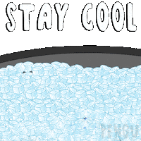 Calm Down Take It Easy Sticker by Pudgy Penguins