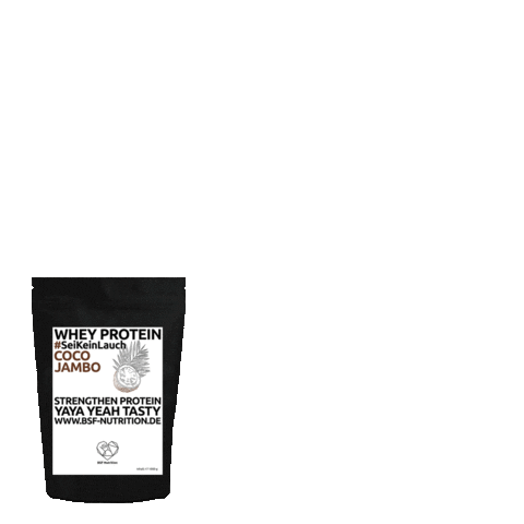 BSFNutrition giphyupload training shake muscles Sticker