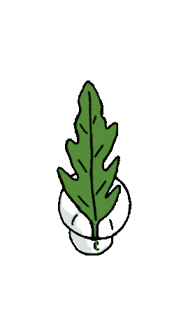 leaf Sticker by Bits Bodywear