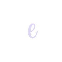 Lettering E Sticker