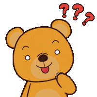 annmeowparty what bear stupid question Sticker