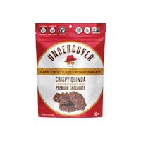 UndercoverSnacks gluten free undercover dairy free quinoa Sticker