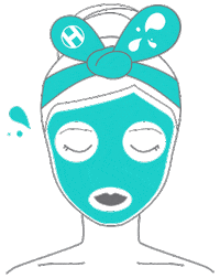 mask cold plunge Sticker by Ole Henriksen