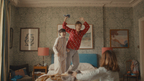Happy Jump GIF by Bridget Jones