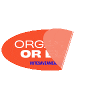 Organize Crooked Media Sticker by Vote Save America