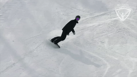 allroundchampiontv giphyupload snow athlete snowboard GIF