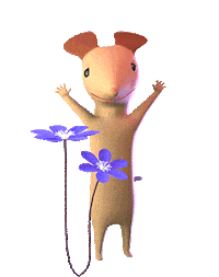 Happy Cartoon Sticker