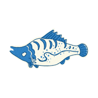 ACMSG fish swim singapore museum Sticker