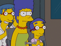 happy marge simpson GIF
