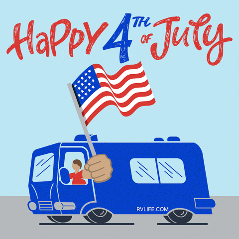 4Th Of July Motorhome GIF by RV LIFE Pro