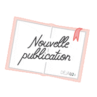 dejalufr instagram newpost bookstagram nouveau Sticker