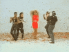 Excited Whitney Houston GIF