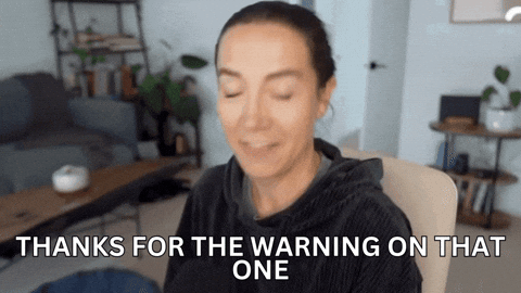 Gay Warning GIF by Alayna Joy