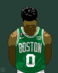 Antknee729 animation basketball nba boston GIF