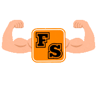 FitScribe power strong biceps fitscribe Sticker