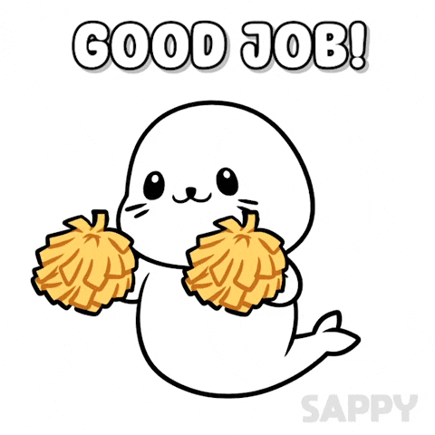 Football Good Job GIF by Sappy Seals