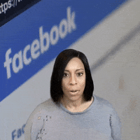 ComedianHollyLogan wow social media politics facebook GIF
