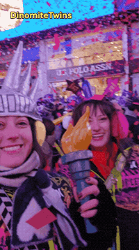 Happy New Year Celebration GIF