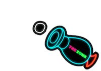 TEKZONEME ball bam canon gamechanger Sticker