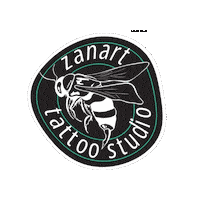 Zanart Tattoo Sticker by Pakufi