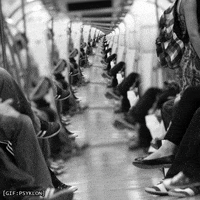 Black White Loop GIF by Psyklon