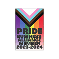 Rainbow Gay Sticker by Compass LGBTQ+ Community Center