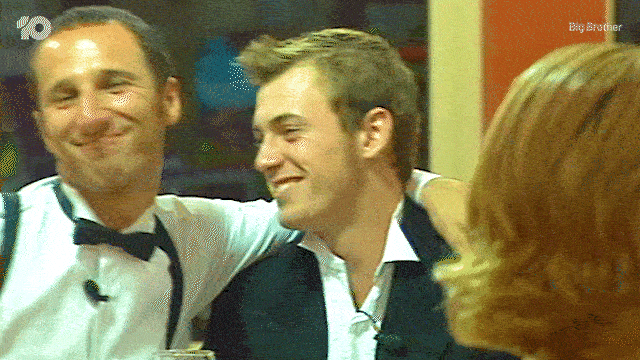 Blair Hug GIF by Big Brother Australia