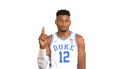 College Basketball No No No Sticker by Duke Men's Basketball