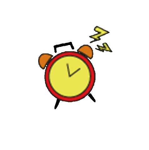 Time Morning Sticker by Studio Clap