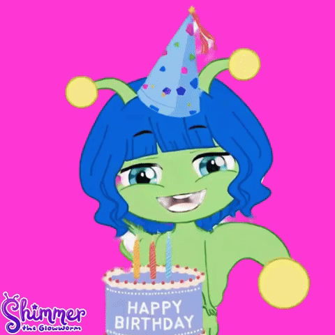 Spark Happy Birthday cake