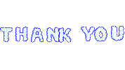 Thanks Thank You Sticker by 37CAMP