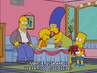 homer simpson flowers GIF