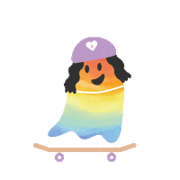 Boo Boo Stewart Ghost Sticker