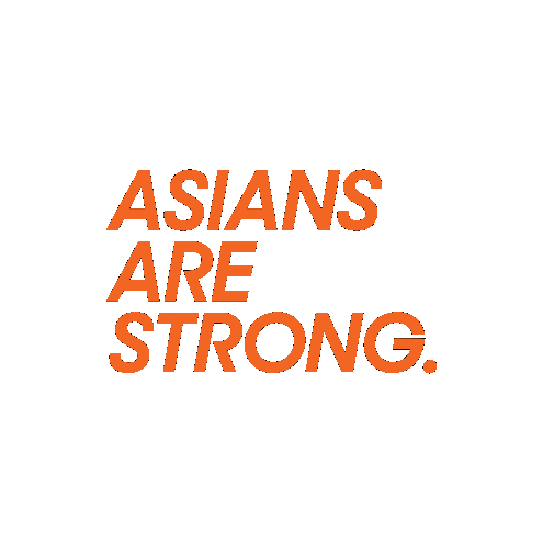 asiansarestrong giphyupload strong aapi asians are strong Sticker