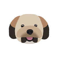 Happy Dog Sticker