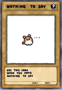 Nothing To Say Hamster GIF