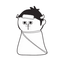 TandukPutih hot sick sneeze flu Sticker