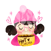 Cocoa Otoño Sticker by Laura Pereda