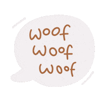 Barking Good Boy Sticker by Demic