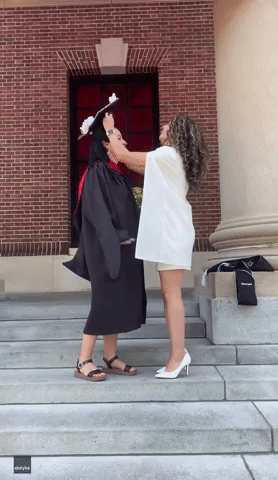 First-Generation Graduate Thanks Mother