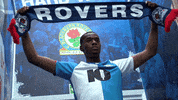 Scarf Signing GIF by Blackburn Rovers