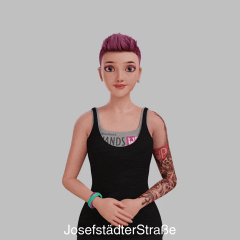 Avatar Gebärdensprache GIF by Sign Time - SiMAX